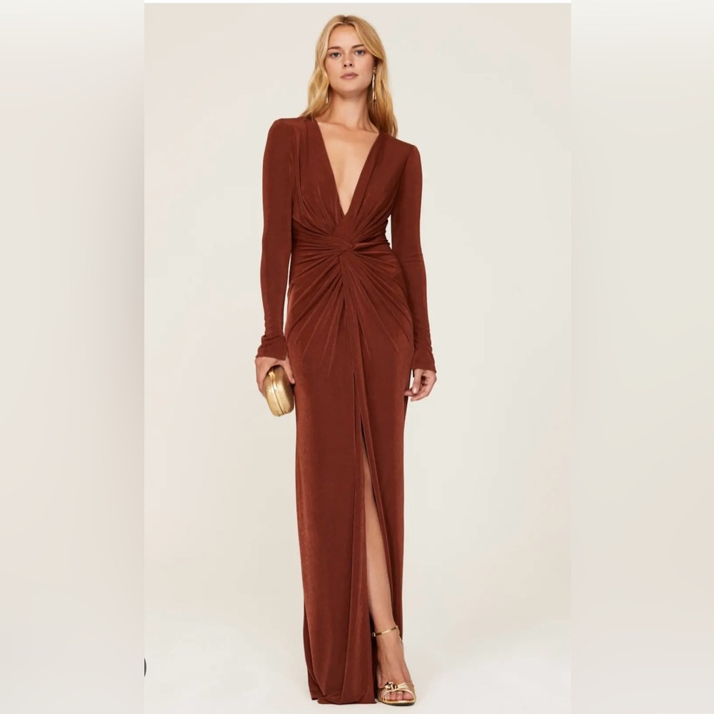 Katie May in a mood gown size S in Dark Copper